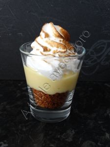 Tarte au citron déstructurée (verrine)