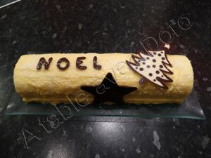 Bûche Coco Ananas