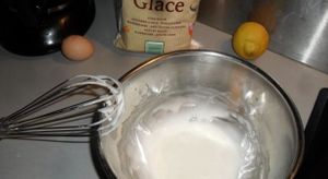 Glaçage Blanc ( ou fondant )