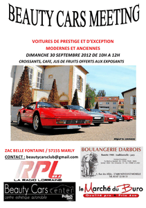 Marly : Beauty Cars Meeting le 30 septembre 2012