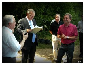 Visite du chantier-école de Moselle Insertion