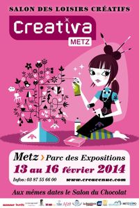 Salon Creativa Metz du 13 au 16 février
