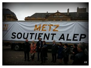 Metz 2è convoi d'Aide humanitaire au Peuple Syrien