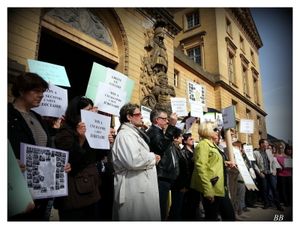 Metz : révolte dans les greffes, rassemblement du 5 juin 2014