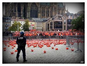 Manifestation des Travaux Publics Lorrains Metz