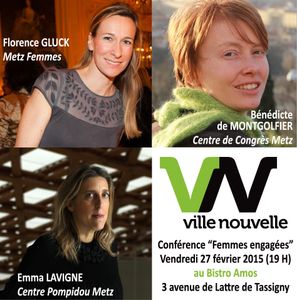 Metz Ville Nouvelle "Des femmes messines engagées" le 27 février 2015