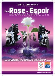 Une Rose Un Espoir week-end du 25 et 26 avril 2015