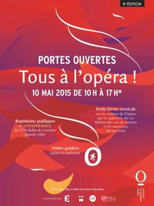 Nancy l'Opéra national de Lorraine ouvre ses portes au public le dimanche 10 mai 2015
