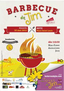 Metz Les Jeunes Agriculteurs s’invitent en ville le temps d’un Barbecue Géant le 10 mai 2015