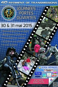 Thionville Portes ouvertes du 40e Régiment de Transmissions les 30 et 31 mai 2015