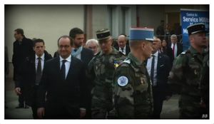 François Hollande, à Montigny-lès-Metz pour inaugurer le Service Militaire Volontaire