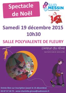 Ram du Sud Messin Spectacle de Noël le 19 décembre 2015