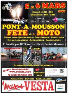 Pont-à-Mousson Fête de la Moto le 5 et 6 mars 2016