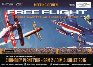 Chambley Planet’Air show aérien Free Flight World Masters les samedi 2 et dimanche 3 juillet 2016