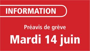 Préavis de grève sur le réseau LE MET'