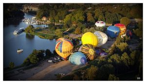 Metz 26ème Montgolfiades au plan d'eau du 31 août au 4 septembre