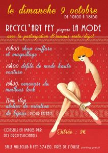 Fey Reclyl’Art le dimanche 9 octobre 2016