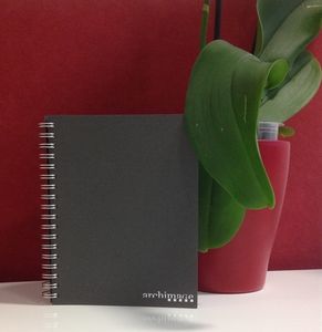 carnet personnalisé The Concept Book réalisé pour Archimage.