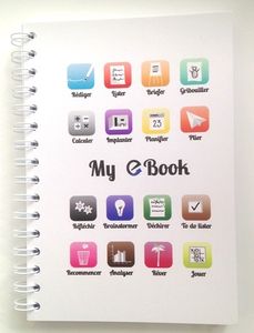 cahier personnalisé par The Concept Book