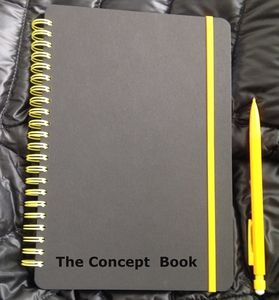 Cahier The Concept Book 4 coins arrondis