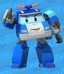 Gâteau anniversaire Robocar Poli