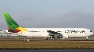 Un avion de la compagnie aérienne Camair-Co