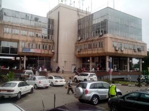 Une vue du guichet unique de Douala