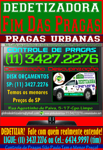 Descupinização São Paulo-11-3427-2276