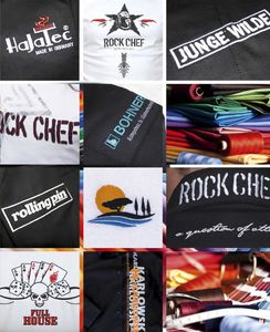 Service de broderie sur veste de cuisinier, pour les passionnés de cuisine