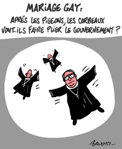 Pro et anti mariage et adoption pour tous dans les rues de Toulouse ce samedi