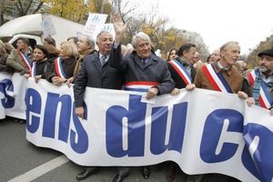 Presse : Retour sur la manifestation anti mariage gay