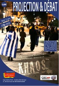 Ciné Débat : Khaos, les visages humains de la crise grecque