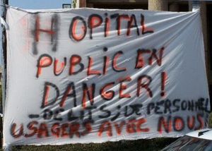 L'étranglement financier de l'hôpital public continue