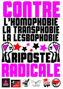 Homophobie, lesbophobie, biphobie, transphobie : Ne nous laissons plus faire !