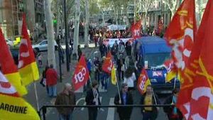Montauban : Les syndicats contre l'austèrité.