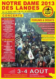 Grand rassemblement à Notre-Dame-des-Landes les 3 et 4 août