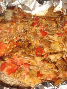 Côtes de veau en papillote