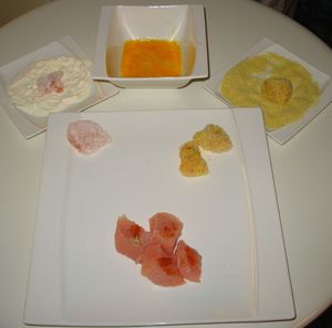 Nuggets de poulet maison