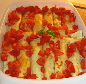 Cannelonis à la napolitaine