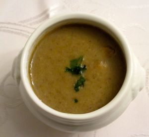 Velouté de champignons