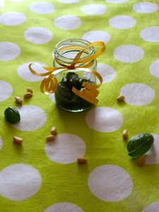 Pesto de basilic maison