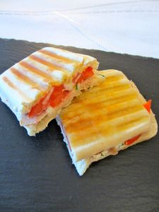 Panini aux saveurs marines