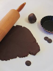 Pâte sablée chocolatée