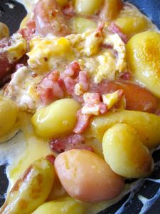 Omelette parmentière