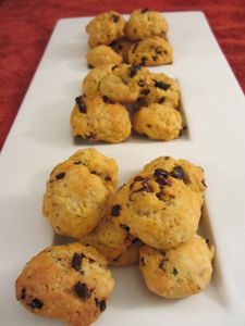 Mini cookies salés