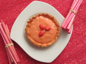 Tartelettes aux pralines roses