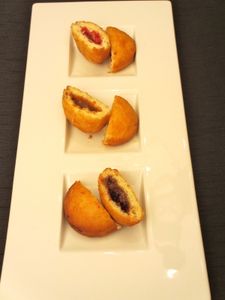 Beignets fourrés
