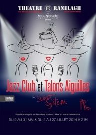 "Jazz Club et talons aiguilles" un spectacle pétillant au théâtre du Ranelagh