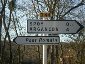 La via Francigena en voiture