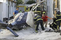 Javier Fernández presenta: El helicóptero que aterrizó en plena ciudad